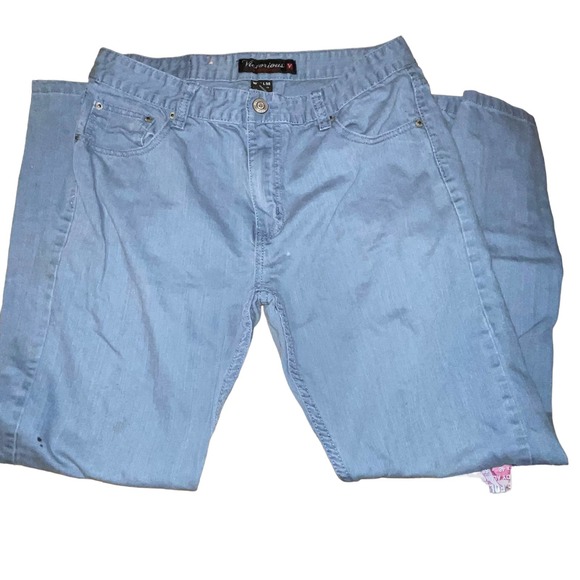 Victorious Premium Collection Men’s Jeans Size 36x30 Light Blue Men’s Denim - Picture 2 of 5